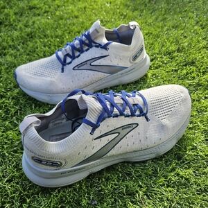 Brooks Glycerin 20 Men’s Size 11.5 White Blue Running Shoes